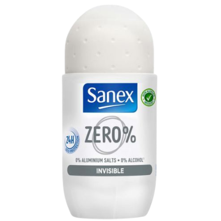 Sanex Noll% Osynlig Rulla På Deo - 50 Ml
