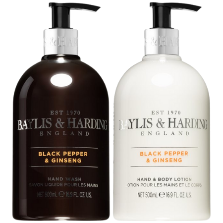 Baylis & Harding Black Pepper & Ginseng Handtvål & Lotion