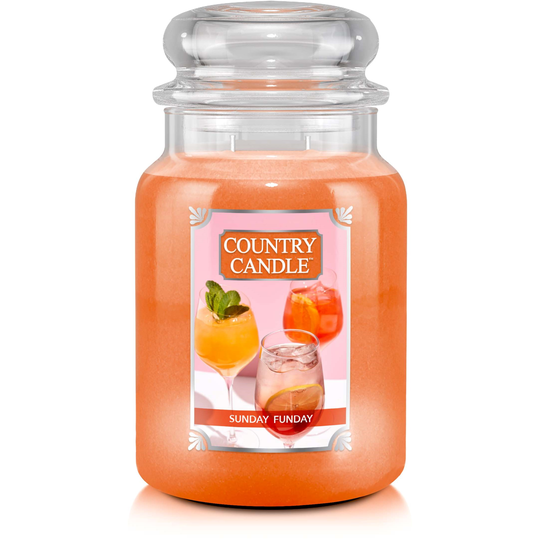 Country Candle Large Jar Sunday Funday 652 g