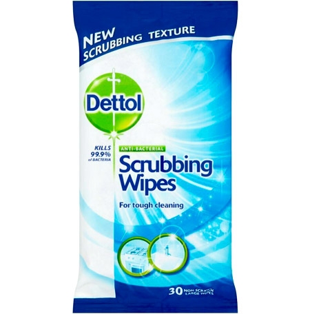 Dettol Scrubbing Wipes - 30 st