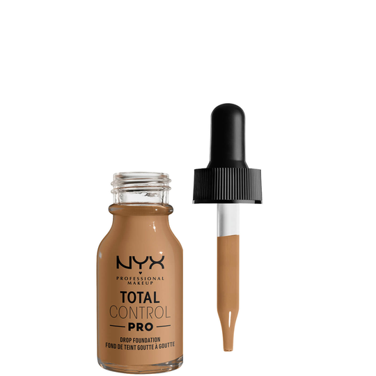 NYX Professional Makeup Total Control Pro Drop Controllable Coverage Foundation 13ml (Various Shades) - Golden