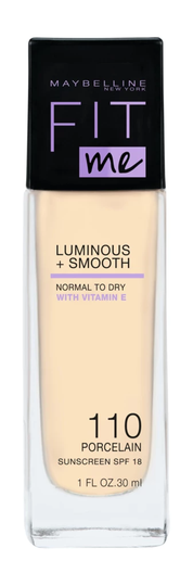 Fit Me Luminous + Smooth Foundation Porcelaine