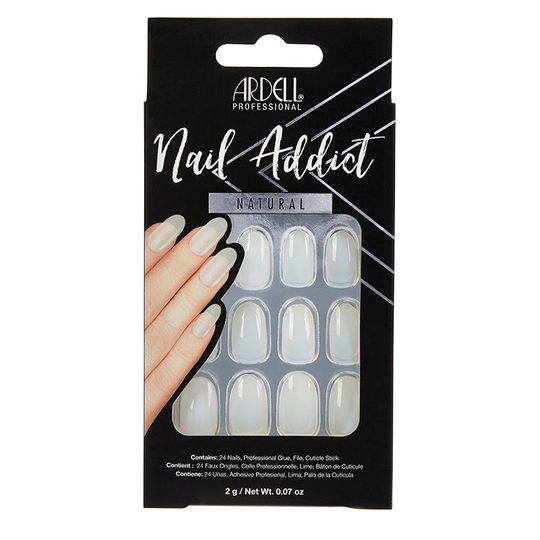 Ardell Nail Addict Natural Oval