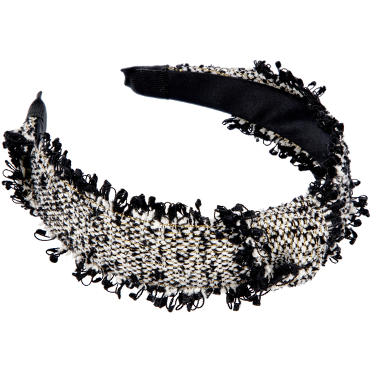 By Lyko Knutdiadem i Tweed Black