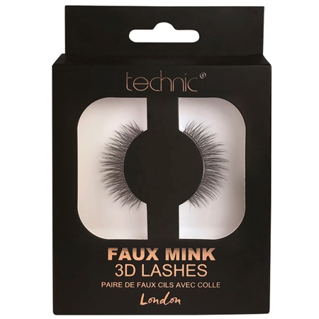 Technic Faux Mink 3D Lösögonfransar - London