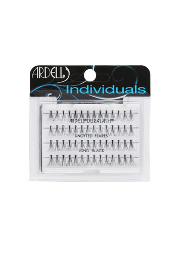Duralash Individual Knotted Flare Long Black