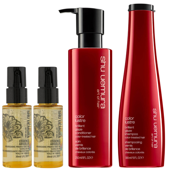 Shu Uemura Art of Hair Color Lustre Shampoo and Conditioner Bundle