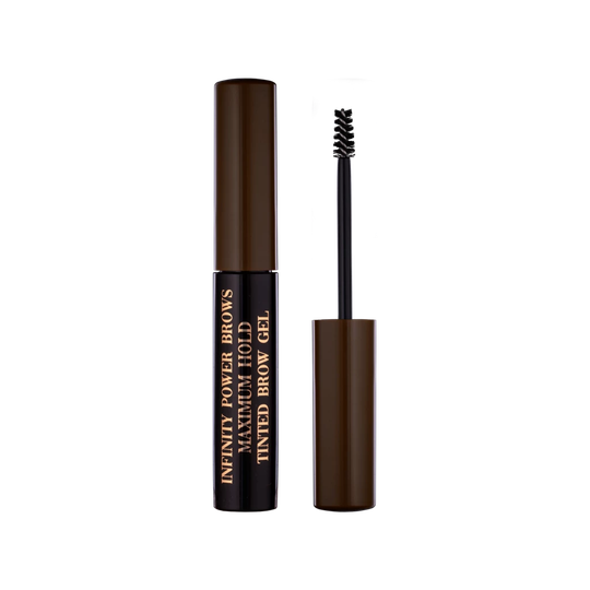 Infinity Power Brows Maximum Hold Tinted Brow Gel Dark Brown