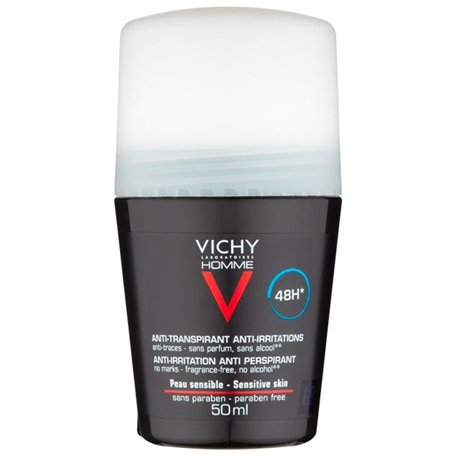 Vichy Homme Anti-Transparant 48H Deodorant - 50ML