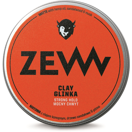ZEW for Men Hemp Oil Matt Clay Strong Hold 100 ml