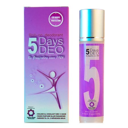 5 Days Deo Women 30ml Roll-on