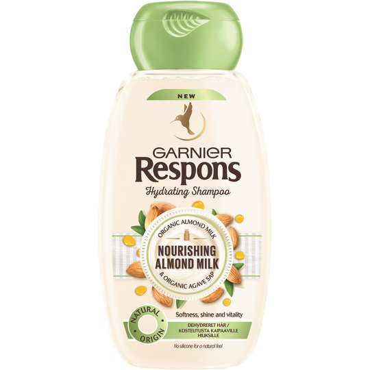 Garnier Respons Nourishing Almond Milk Shampoo 250 ml