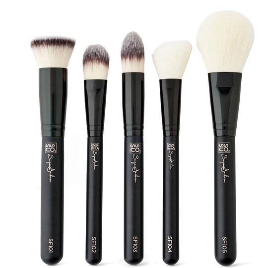 SOSU The 5 Piece Face Collection Brush Set