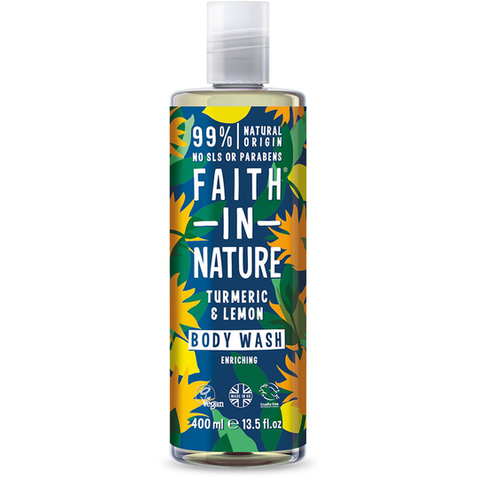 Faith in Nature Turmeric & Lemon Bodywash 400 ml