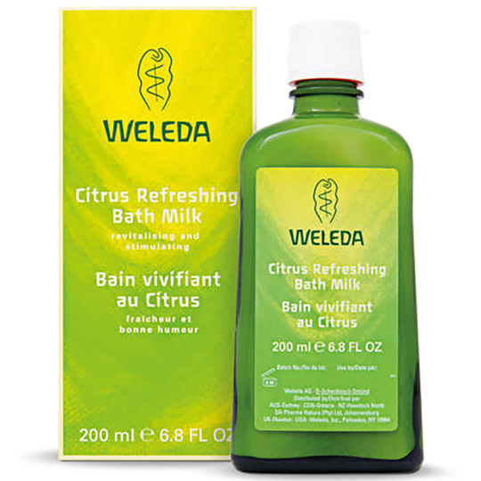 Weleda Citrus Refreshing Bath Milk (200 ml)