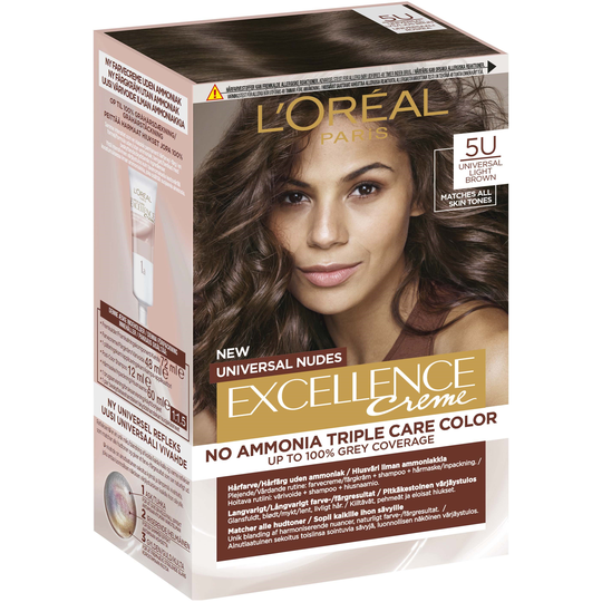 Loreal Paris Excellence Universal Nudes Light Brown 5U