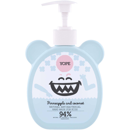 YOPE Kids Antibacterial Hand Wash for Kids Pinneapple & Coconut 400 m