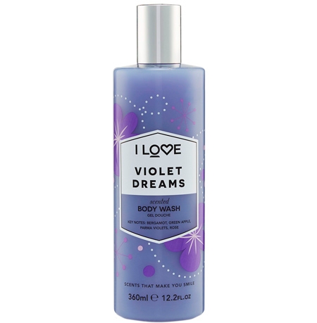 I Love Cosmetics I Lejon Komiker Violett Drömmar Kropp Tvätta - 360 Ml