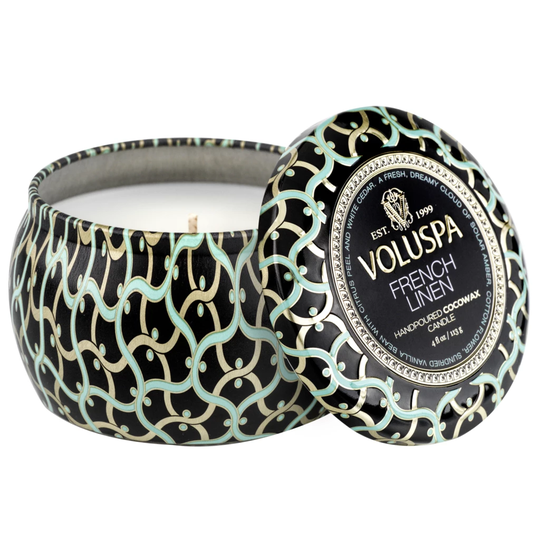 Minitin Candle French Linen 113 g