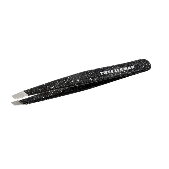 Slant Tweezer Sparkling Black