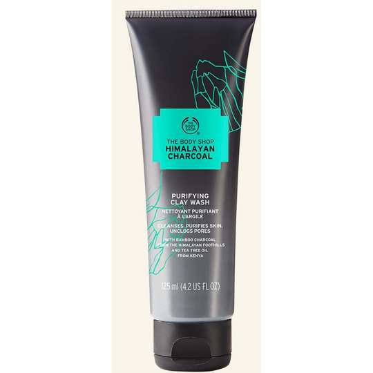 The Body Shop Himalayan Charcoal Purifying Clay Wash 125 ml