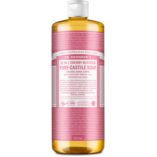 Dr. Bronner's Liquid Soap Cherry Blossom 945 ml