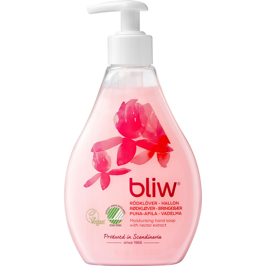Bliw Rödklöver & Hallon Moisturising Soap 300 ml