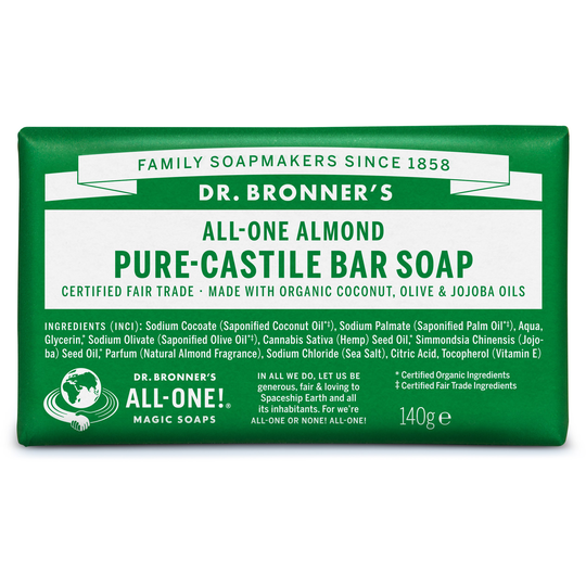 Dr. Bronner's BarSoap Almond 140 g